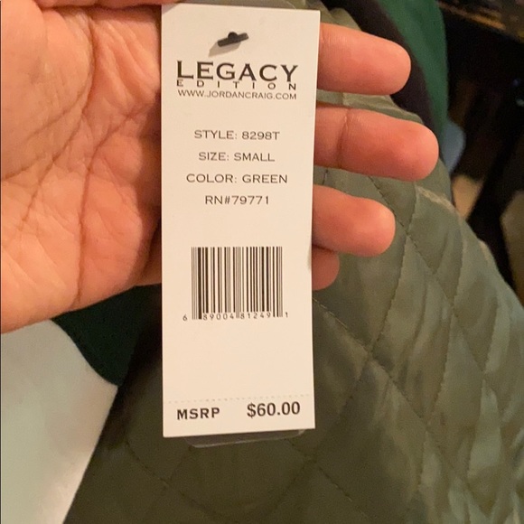 Jordan Craig Block French Terry Track Jacket - Picture 9 of 9